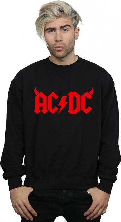 Image du produit AC/DC Sweat-shirt en coton avec logo Horns (M)
