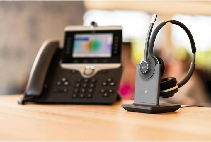Actual product image Cisco 562 Wireless Dual Headset Standard Base Station Eu In Nms In Accs (Wireless, USB-A)