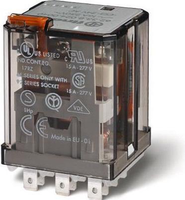 Produktbild Finder Steckrelais 24VDC 3 Wechsler Serie 62