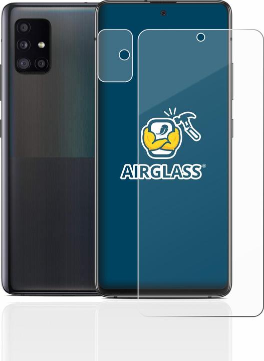 Produktbild BROTECT AirGlass Panzerglasfolie (1 Stück, Samsung Galaxy A51 5G)
