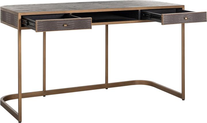 Image du produit Richmond Interiors Bureau Classio or 140 (140 x 60 x 77 cm)