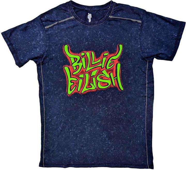 Billie Eilish Graffiti Wash