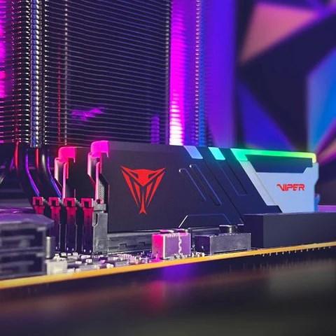 Actual product image Patriot Viper Venom RGB (2 x 16GB, 7000 MHz, DDR5 RAM, U-DIMM)