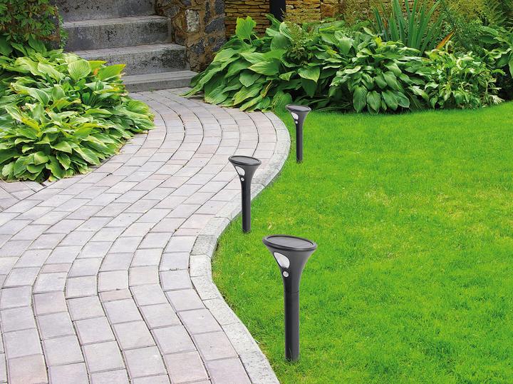 Produktbild Lunartec Solar-Wegeleuchten (50 lm, IP44)