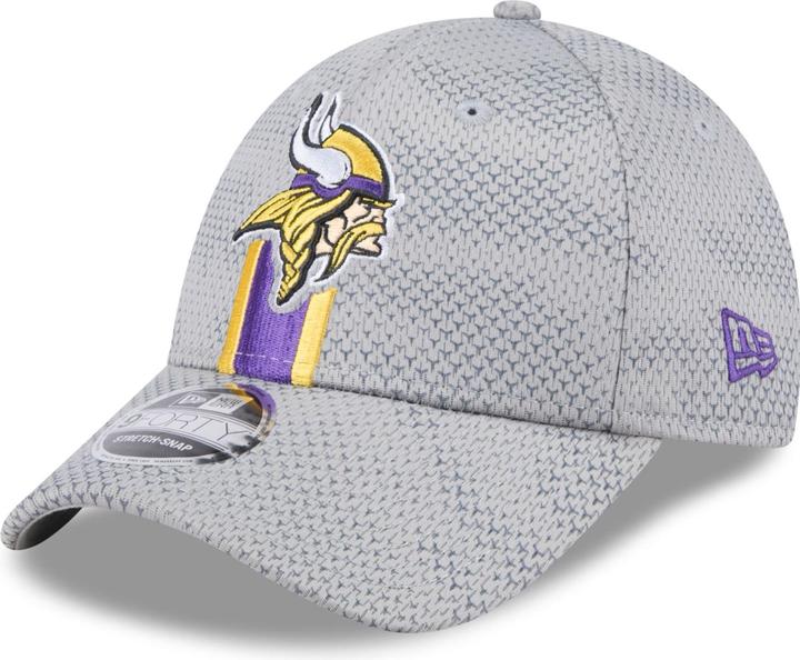 New Era 9Forty Stretch Cap SIDELINE Minnesota Vikings grey (One Size)