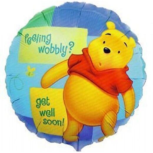 Immagine prodotto Winnie the Pooh Get Well Soon Compleanno Palloncino di Stagnola