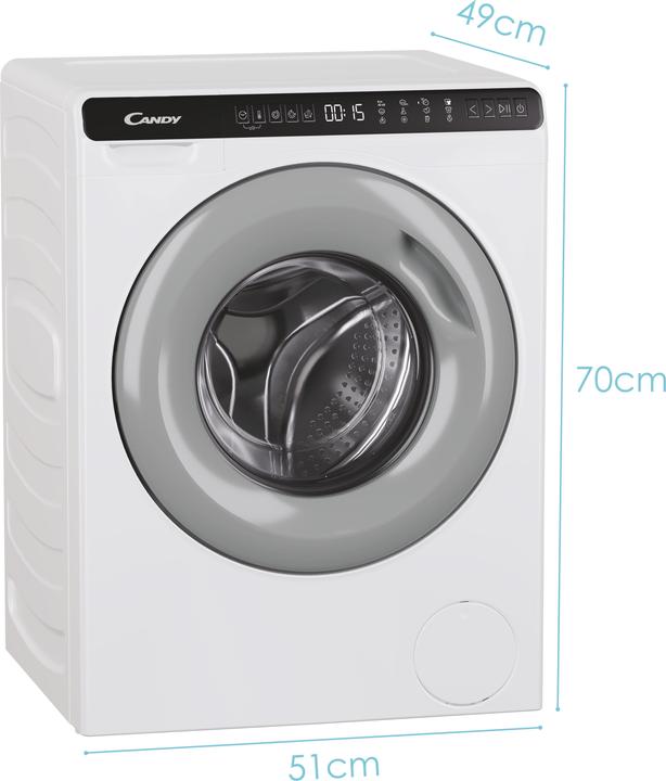 Produktbild Candy CW50-BP12307G-S (5 kg, Links, EU-Stecker)