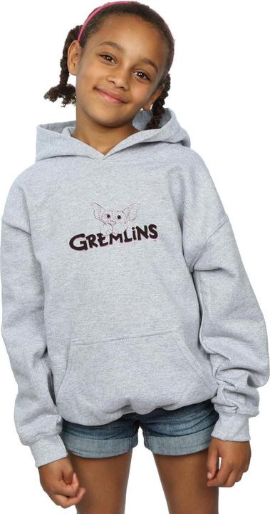 Actual product image Gremlins Girls Logo Line Hoodie (128)