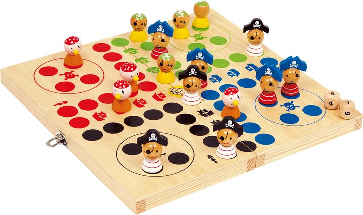 Actual product image small foot Ludo Pirate Island (German)