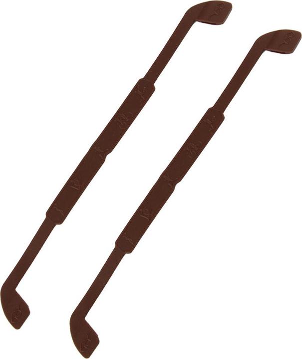 Immagine prodotto Techsuit - (2 pack) Glasses Strap (GST2) - for Men, Woman, from Silicone, 22cm - Brown