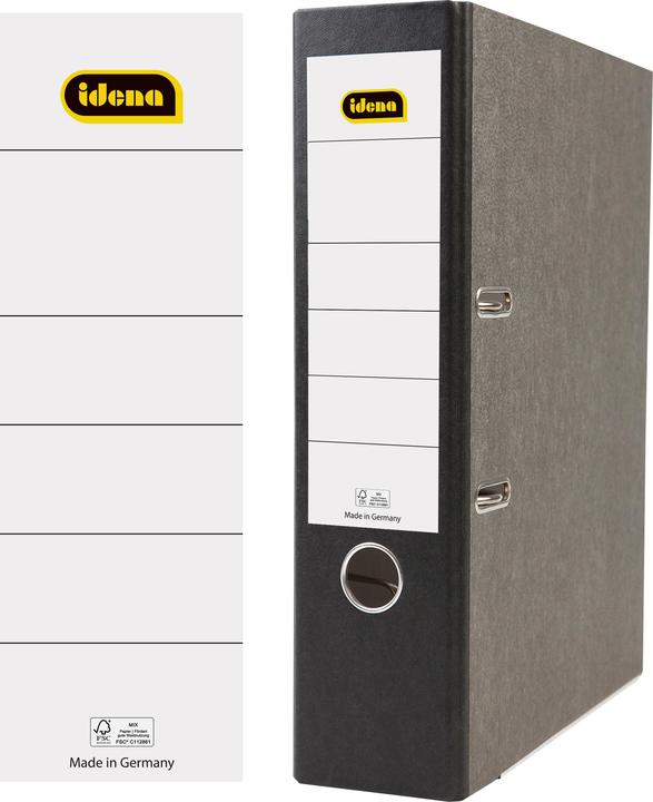 Actual product image Idena Back labels 8cm sk short white 10 pcs FSC-Mix