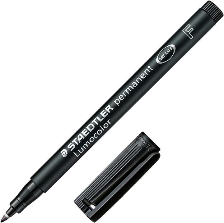 Immagine prodotto Staedtler Lumocolor permanente (Nero, 0.60 mm, 1 x)