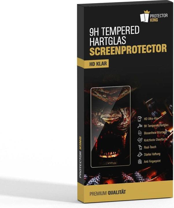 Actual product image Protectorking 2x 3D A++ real tempered 9H armoured glass CLEAR (2 Piece, Samsung Galaxy S21 FE)