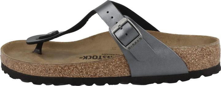 Actual product image Birkenstock Gizeh BF Metallic Black (39)