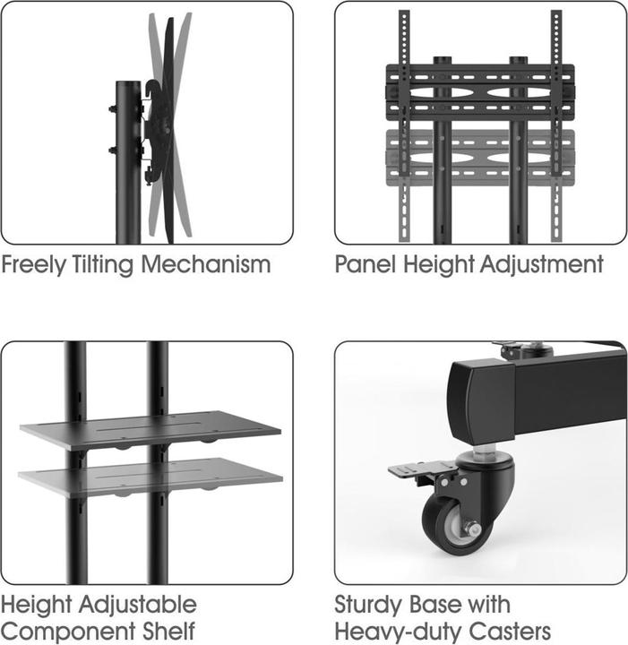 Produktbild Value Rollständer (Universal, 70", 50 kg)