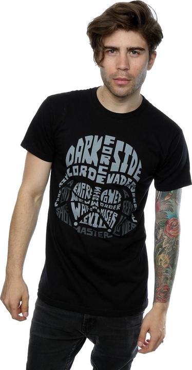 Image du produit Star Wars - T-shirt DARTH VADER TEXT HEAD - Homme (3XL)