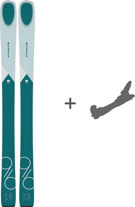 Produktbild Kästle Ski Kastle FX96 W 2021 (106 cm, Ohne Bindung)