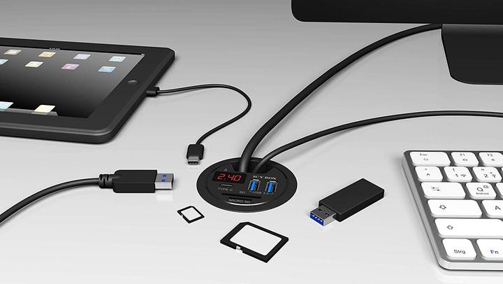 Produktbild Icy Box Ib-Hub1404 (USB-A, 3 Ports)