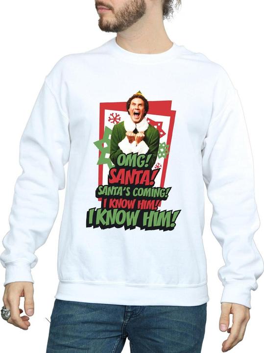 Immagine prodotto Elf OMG Santa Felpa Uomo (XXL)