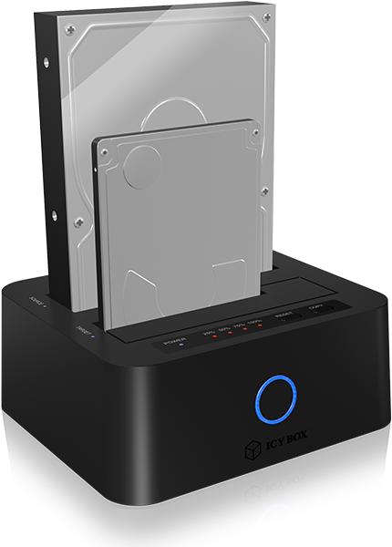Produktbild Icy Box Ib-123cl-U3 (2.5", 3.5")