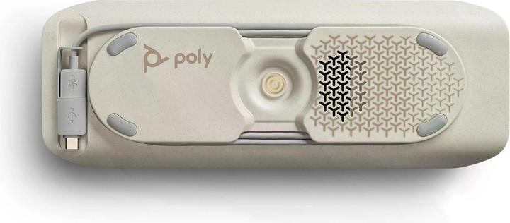Produktbild Poly HP Sync 40+M Microsoft Teams Certified Speakerphone, Mobiltelefon/PC, Schwarz, Silber, 55 dB, 1