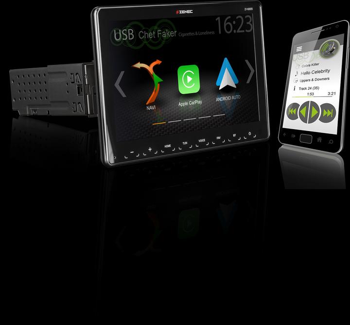 Produktbild Zenec Z-N965 mit 9 Zoll Display DAB, DSP, Android Auto, Apple Carplay