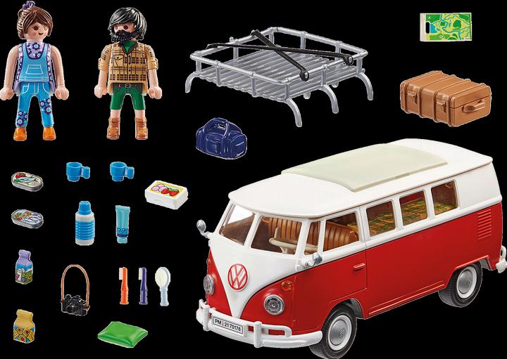 Actual product image Playmobil Volkswagen T1 Camping Bus (70176, Playmobil Volkswagen)