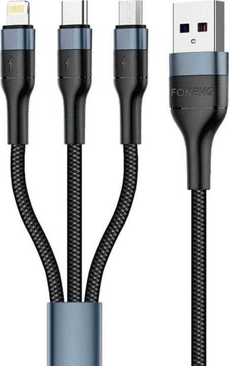 Actual product image Foneng 3in1 (1 m, USB 3.2 Gen 1, 18 W)