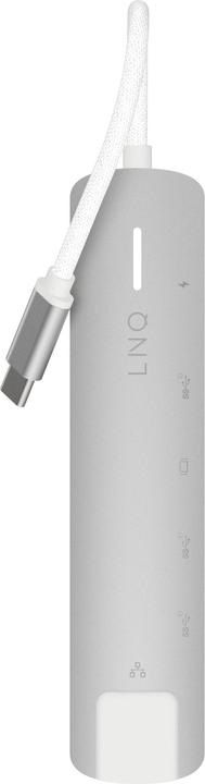 Actual product image LINQ Connects 6in1 PRO USB-C Multiport Hub 140W (USB-C, 6 Ports)