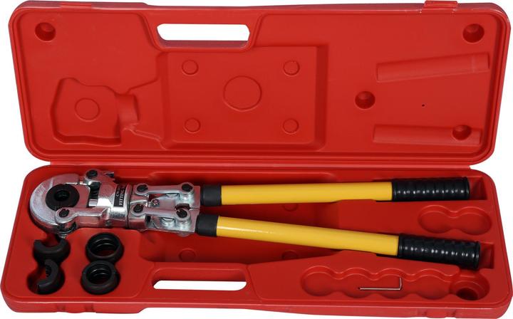 Produktbild Wiltec Presszange PE-X Ø16-32mm TH Profil Rohrpresszange Crimpzange Rohrpresse