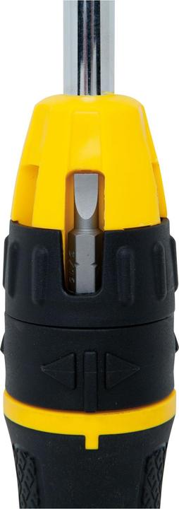 Productafbeelding Stanley Bit schroevendraaier+20 bits ratel (vierkant, Phillipps kruissleuf (PH), Gleuf)