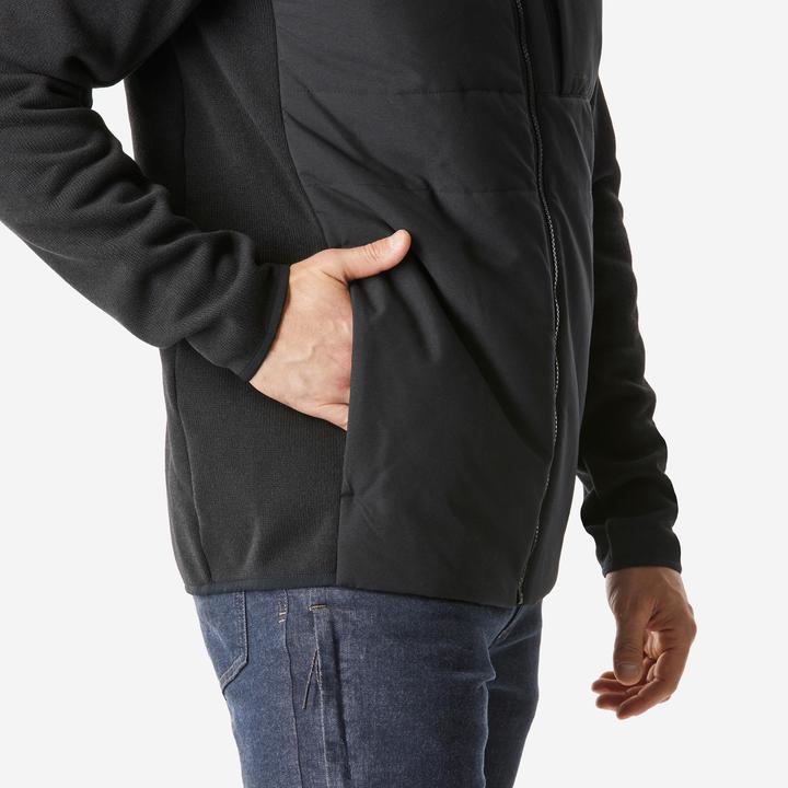 Actual product image Quechua Men's hiking sweatshirt, NH900 (L)
