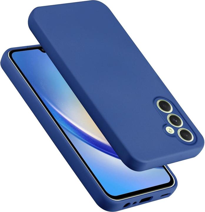 Actual product image Cadorabo Case for Samsung Galaxy A34 5G TPU in liquid protection silicone design (Samsung Galaxy A34 5G)