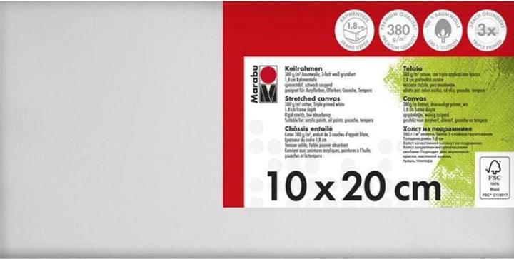 Produktbild Marabu Keilrahmen (10 x 20 x 1.8 cm)
