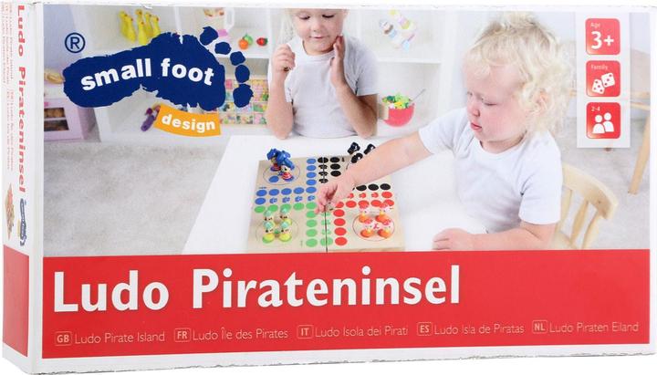 Actual product image small foot Ludo Pirate Island (German)