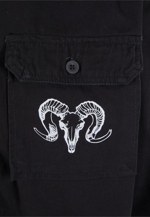 Actual product image Mister Tee MisterTee Capricorn Skull Shirt Longsleeve - 173877 (L)