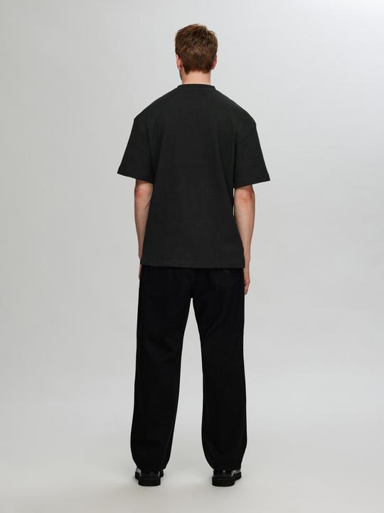 Actual product image Selected Homme Relaxed Fit Waffelmuster T-Shirt (XL)