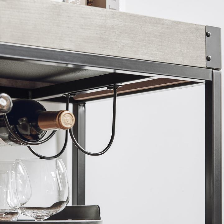 Produktbild SoBuy Servierwagen mit abnehmbarem Tablett