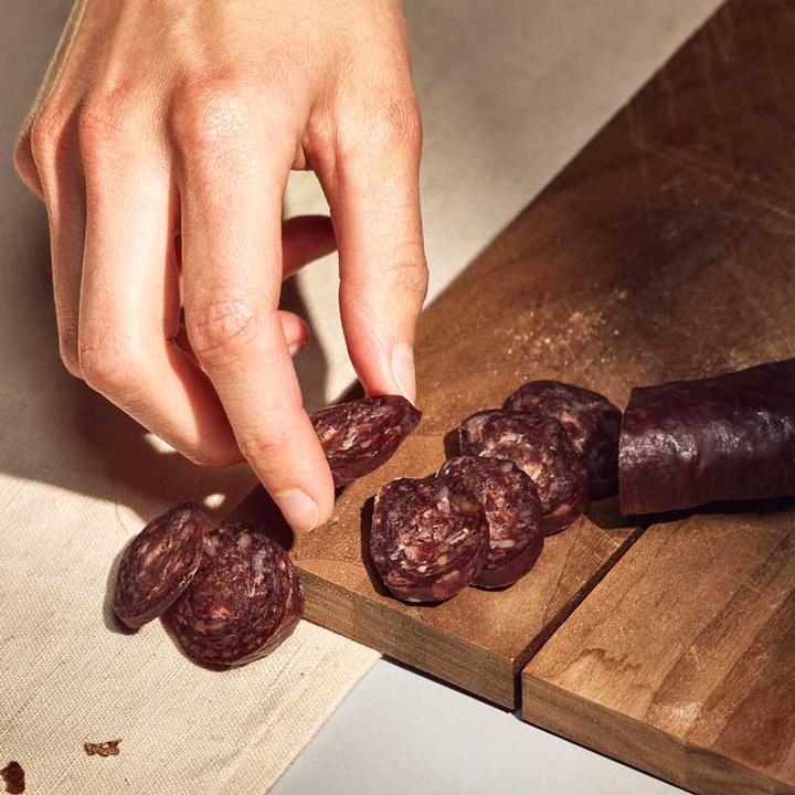 Actual product image Alpahirt Beef salsiz (120 g)