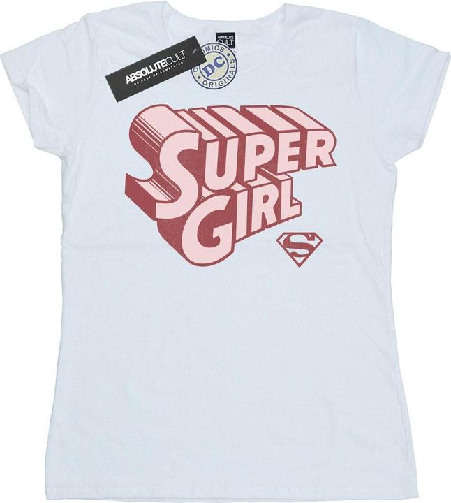Supergirl Retro Logo TShirt (XL)