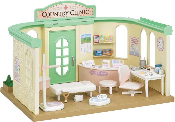 Actual product image Sylvanian Families rural clinic