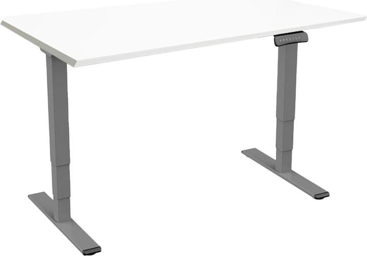 Image du produit Contini Pied & siège ET225E 1.4 x 0.8 m, gris foncé/blanc (140 x 80 x 130 cm)