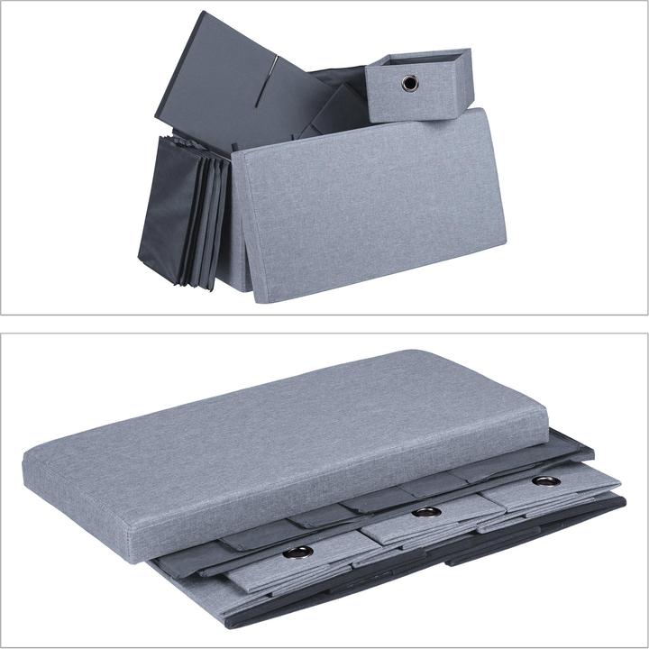 Actual product image Relaxdays bench (76 cm)