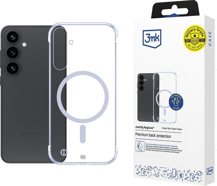 Actual product image 3MK Case Just20g MagCase do Samsung Galaxy S25 (Samsung Galaxy S25)