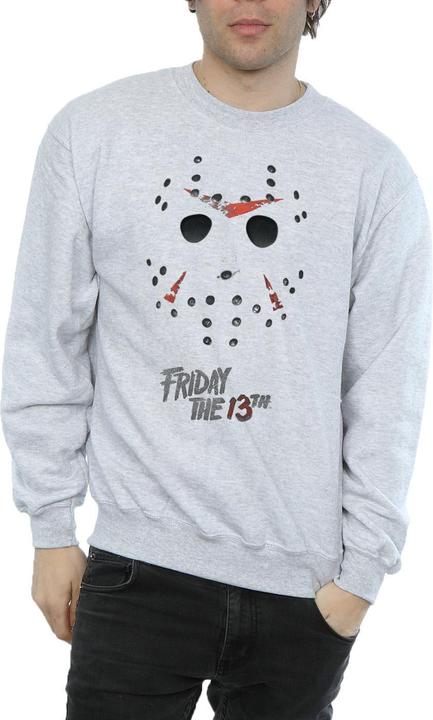 Actual product image Absolute Cult Mens Jason Hockey Mask Sweatshirt (3XL)