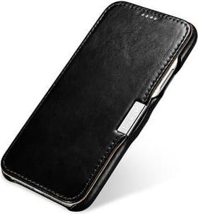 Produktbild iCarer iPhone Xs max - Luxury Series Flip Case schwarz RIXS04 (Apple iPhone XS Max)