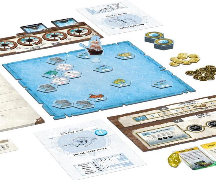 Actual product image Plaid Hat Games Connoisseur Game Forgotten Waters (German)