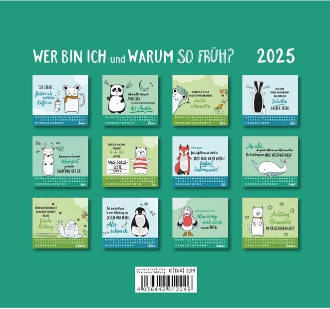 Produktbild Wer bin ich und warum so früh? (11 x 11 cm, Harter Einband, Deutsch)