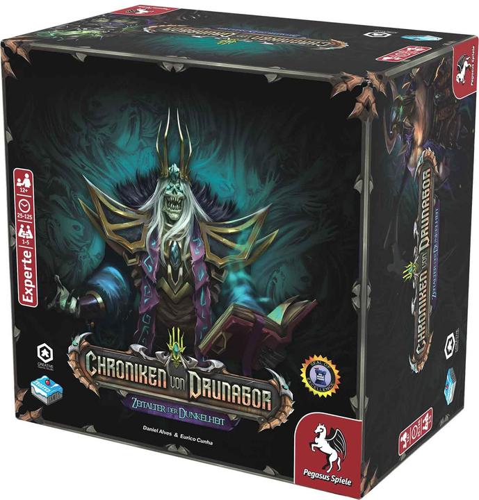 Actual product image Pegasus 57340G - Chronicles of Drunagor, board game, for 1-5 players, from 12 years (DE edition). (German)