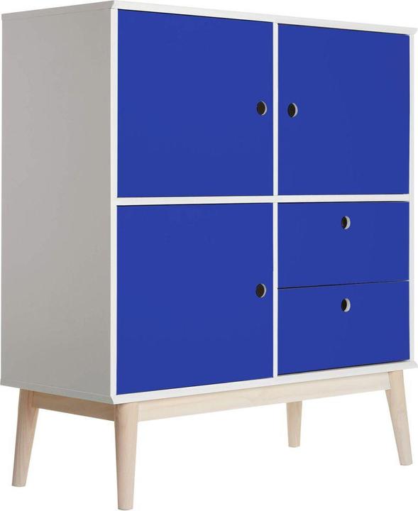 Produktbild Trenddeko Uni Brillantblau (100 x 100 cm)